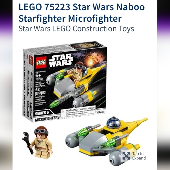 Star Wars Naboo Starfighter Microfighter, complete set - Picture 3 of 6